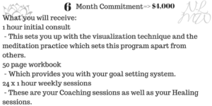 6 month life coaching package